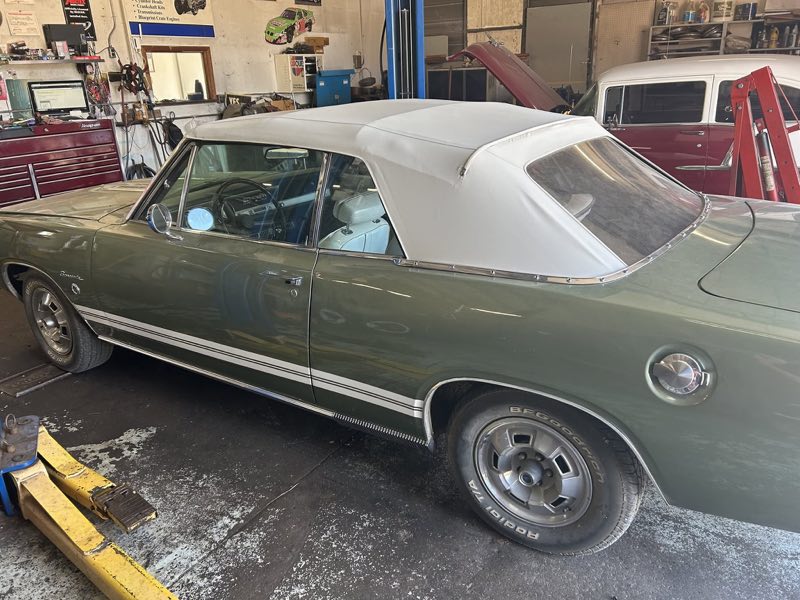 Baughman Auto Service - classic car in the shop